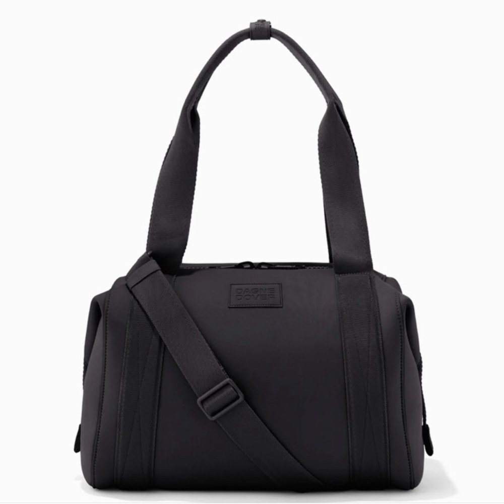 Dagne Dover Large Landon Neoprene Carryall Bag in Onyx